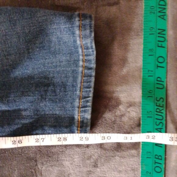 Levi’s 559 Relaxed Straight Jeans Men’s 30x30 Blue Medium Wash Denim Y2K - Picture 9 of 9